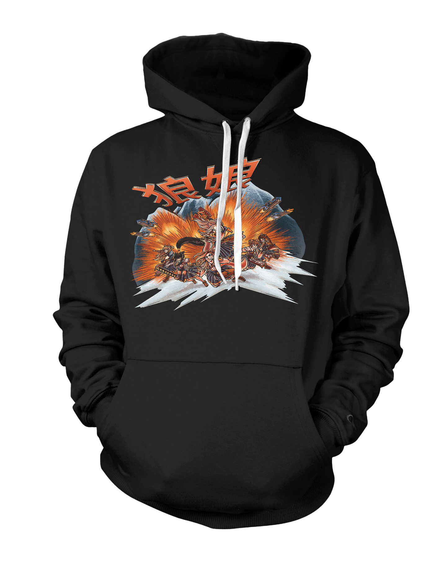 Poorhammer | Space Ōkamimusume - Pullover Hoodie