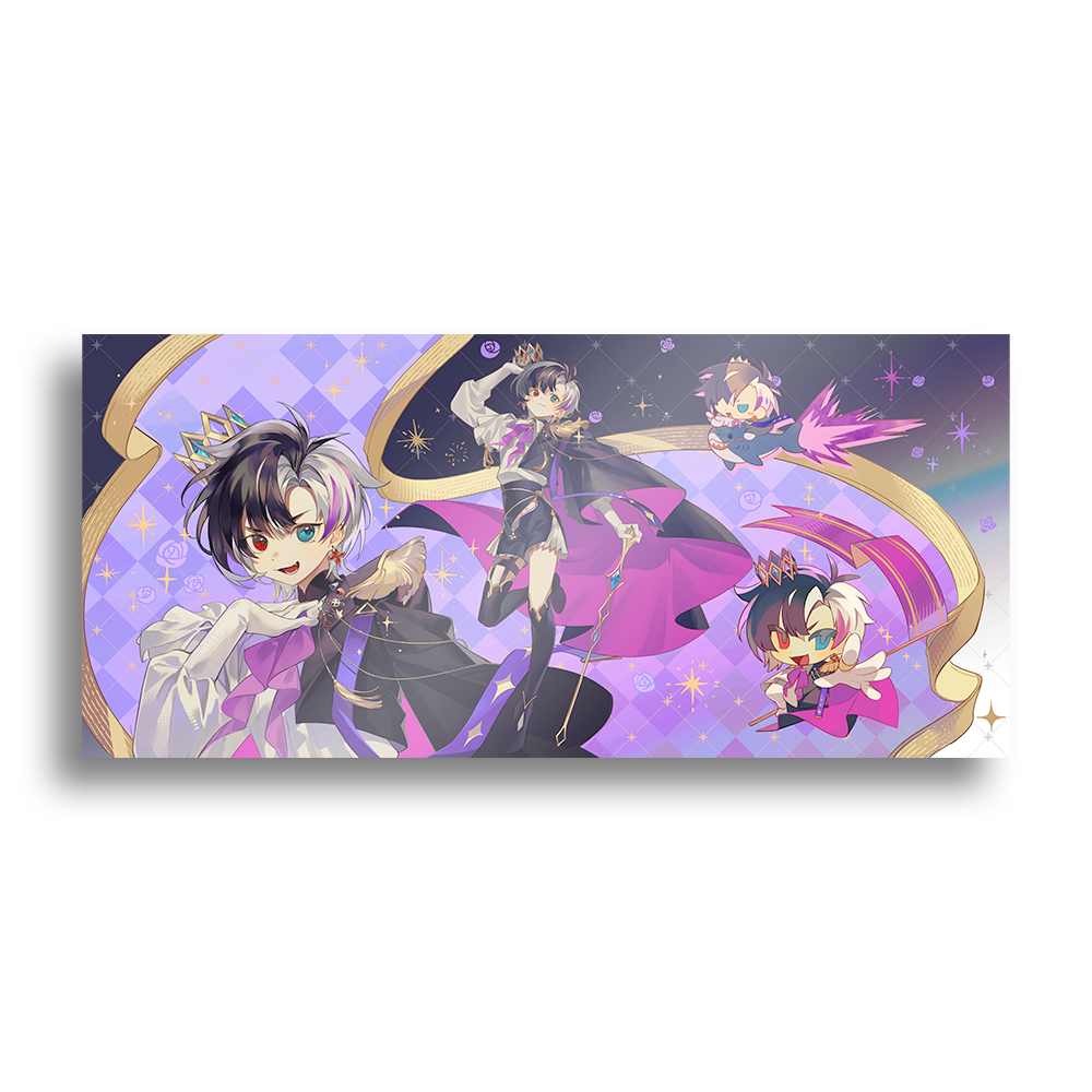 Rin Penrose | 2d rectangle with a bunch of Rins on it - Art print