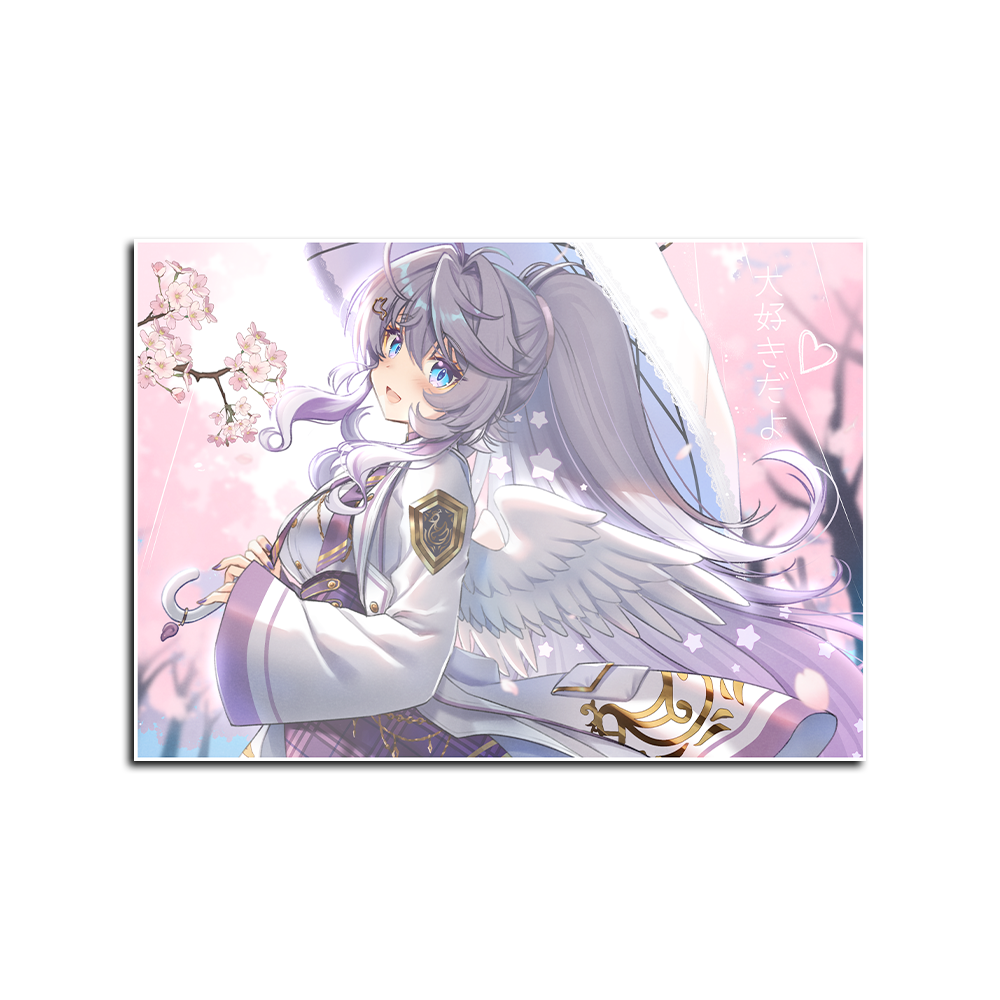 Elia Stellaria | Elia Sakura Postcard - Postcard